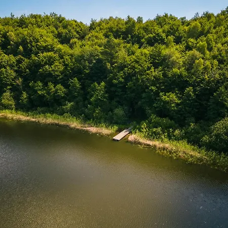 Domek alpejski Schody Do Wody Linia Brzegowa Jeziora Kaszuby Roztoka (Gdansk)