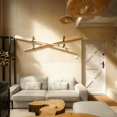 Domek alpejski Schody Do Wody Linia Brzegowa Jeziora Kaszuby Roztoka (Gdansk)