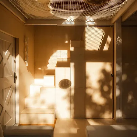 Schody Do Wody Linia Brzegowa Jeziora Kaszuby Domek alpejski