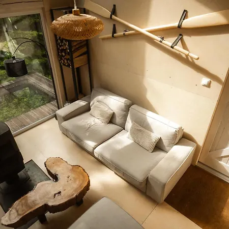 Domek alpejski Schody Do Wody Linia Brzegowa Jeziora Kaszuby Roztoka (Gdansk)