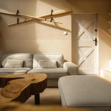 Domek alpejski Schody Do Wody Linia Brzegowa Jeziora Kaszuby Roztoka (Gdansk)