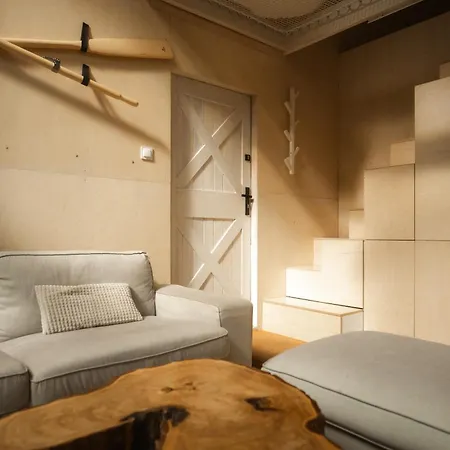 Domek alpejski Schody Do Wody Linia Brzegowa Jeziora Kaszuby Roztoka (Gdansk)