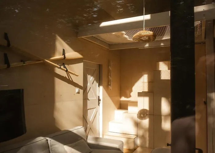 Linia Brzegowa Jeziora Kaszuby Sauna I Balia 木屋 Roztoka (Gdansk)