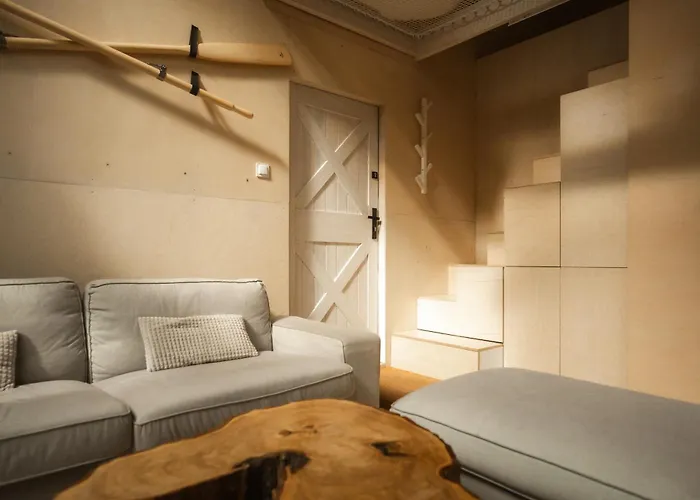 木屋 Linia Brzegowa Jeziora Kaszuby Sauna I Balia Roztoka (Gdansk)