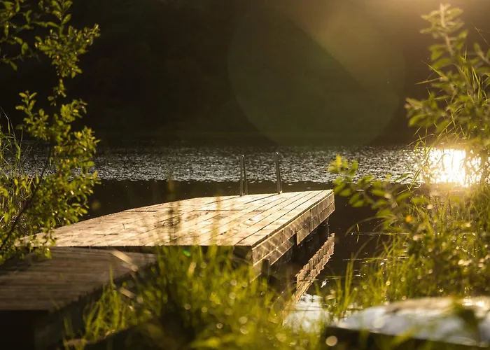 Linia Brzegowa Jeziora Kaszuby Sauna I Balia 木屋 Roztoka (Gdansk)